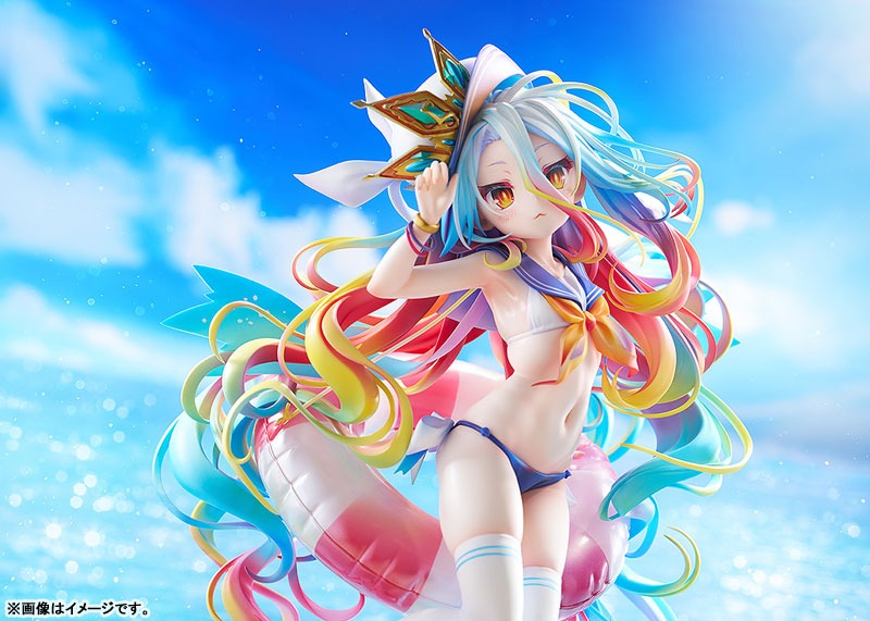 Scaled Figure 1/7 Shiro - Sailor Swimsuit Ver. NO GAME NO LIFE By Good Smile Company