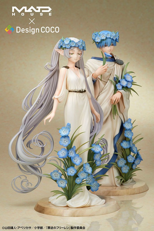 [Set of 2] Scaled Figure 1/7 Frieren & Himmel - MADHOUSE x Design COCO Art Nouveau Style Ver. Frieren: Beyond Journey’s End By Design COCO