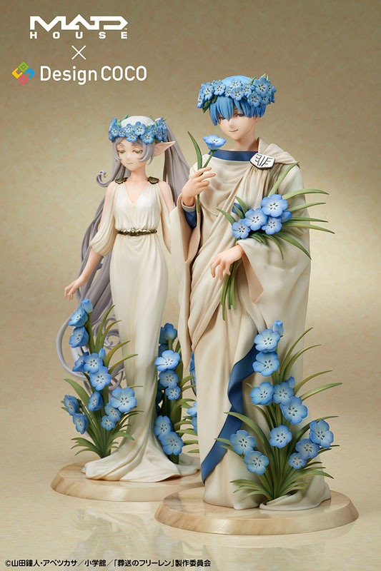 [Set of 2] Scaled Figure 1/7 Frieren & Himmel - MADHOUSE x Design COCO Art Nouveau Style Ver. Frieren: Beyond Journey’s End By Design COCO