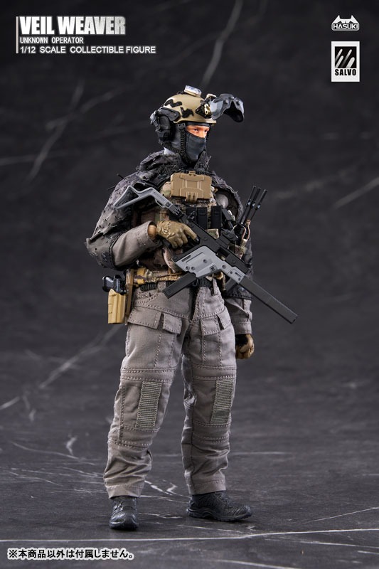 [For SA-04 Veil Weaver] 1/12 WM-07 Reconnaissance Enhancement Kit - SALVO Series By HASUKI