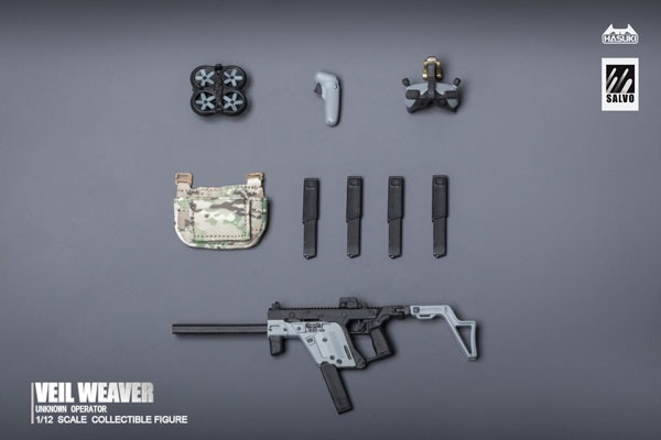[For SA-04 Veil Weaver] 1/12 WM-07 Reconnaissance Enhancement Kit - SALVO Series By HASUKI