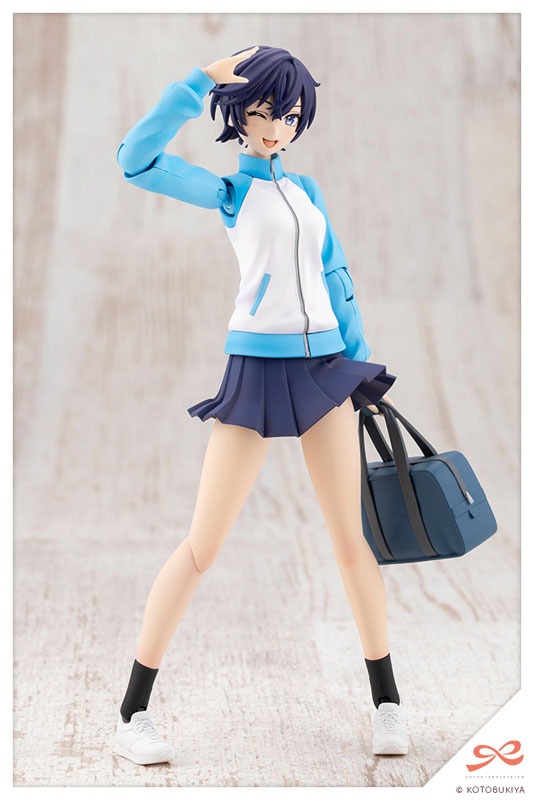 Sousai Shoujo Teien Plastic Model 1/10 Saotome Rui - Touou High School Tracksuit Ver. By Kotobukiya