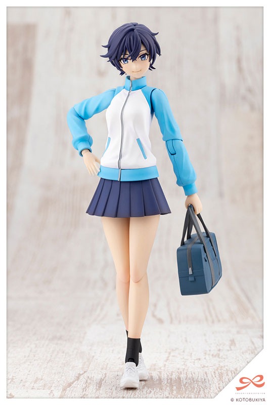Sousai Shoujo Teien Plastic Model 1/10 Saotome Rui - Touou High School Tracksuit Ver. By Kotobukiya