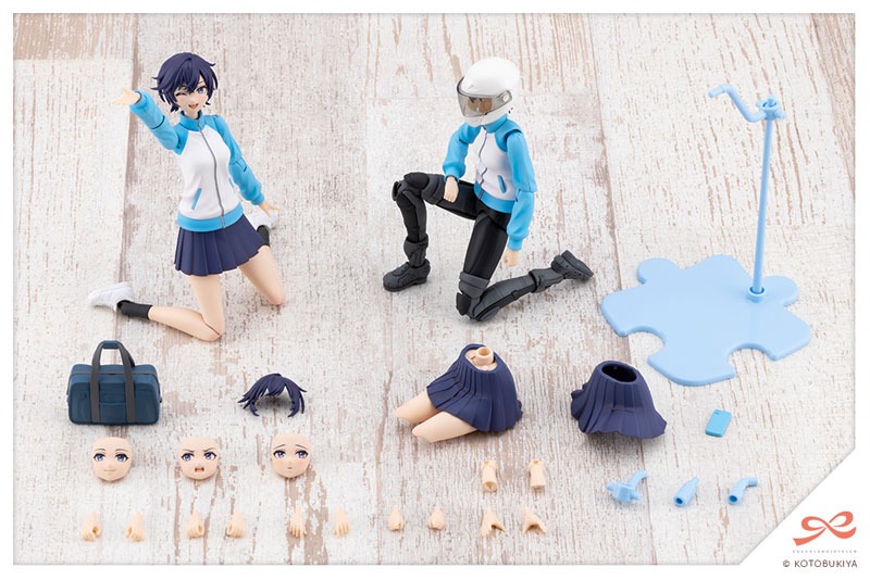 Sousai Shoujo Teien Plastic Model 1/10 Saotome Rui - Touou High School Tracksuit Ver. By Kotobukiya