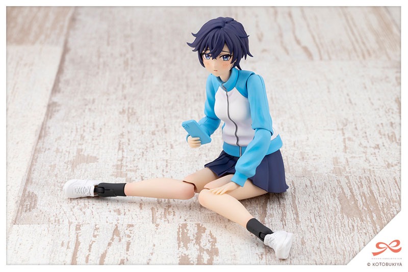 Sousai Shoujo Teien Plastic Model 1/10 Saotome Rui - Touou High School Tracksuit Ver. By Kotobukiya