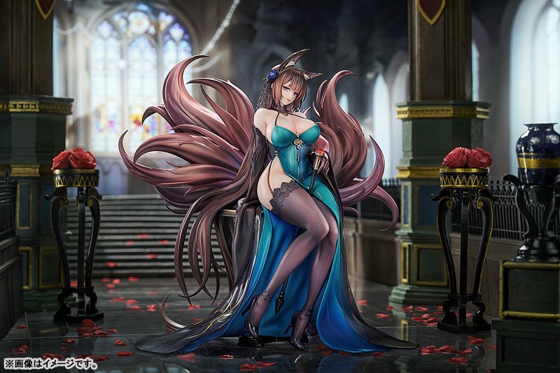 Scaled Figure 1/7 Amagi - Throne of Fallen Petals Ver. Azur Lane By Good Smile Arts Shanghai