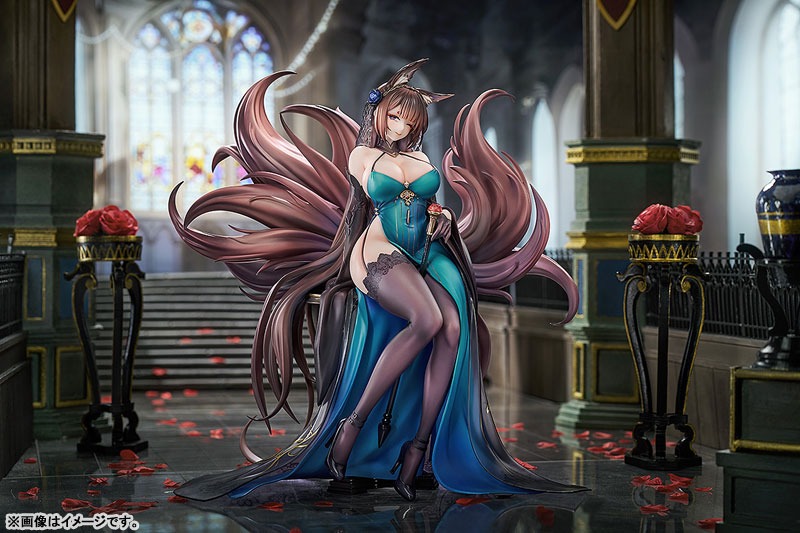 Scaled Figure 1/7 Amagi - Throne of Fallen Petals Ver. Azur Lane By Good Smile Arts Shanghai