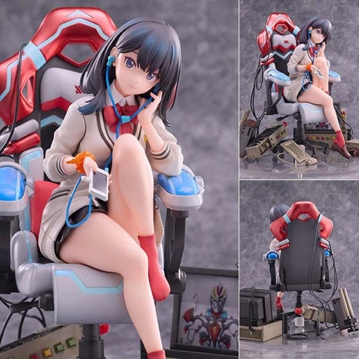Image of Scaled Figure 1/7 Takarada Rikka - Gaming Chair Ver. SSSS.GRIDMAN By F:NEX