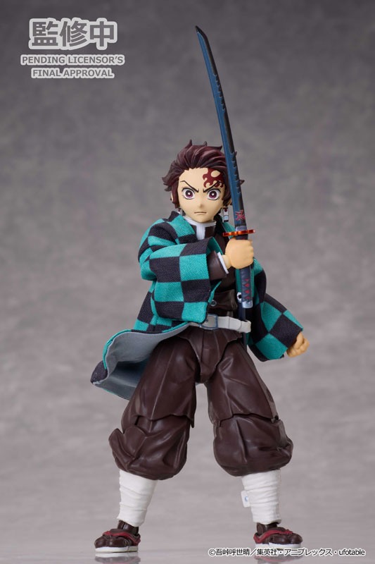 BUZZmod. Action Figure 1/12 Kamado Tanjiro - Ver 2. Kimetsu no Yaiba By ANIPLEX+