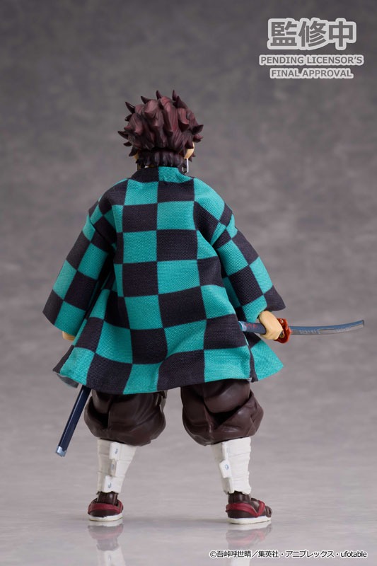 BUZZmod. Action Figure 1/12 Kamado Tanjiro - Ver 2. Kimetsu no Yaiba By ANIPLEX+