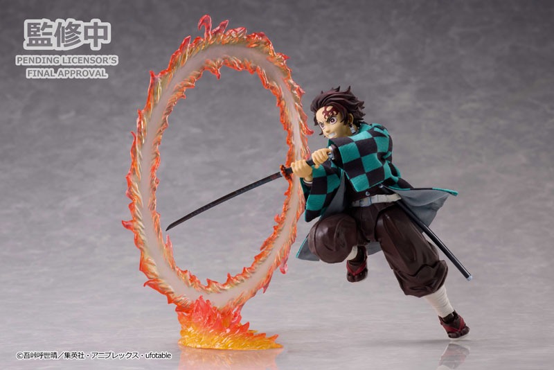 BUZZmod. Action Figure 1/12 Kamado Tanjiro - Ver 2. Kimetsu no Yaiba By ANIPLEX+