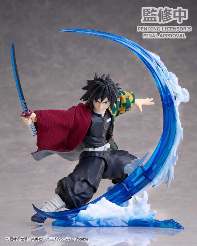 BUZZmod. Action Figure 1/12 Giyu Tomioka - Ver 2. Kimetsu no Yaiba By ANIPLEX+
