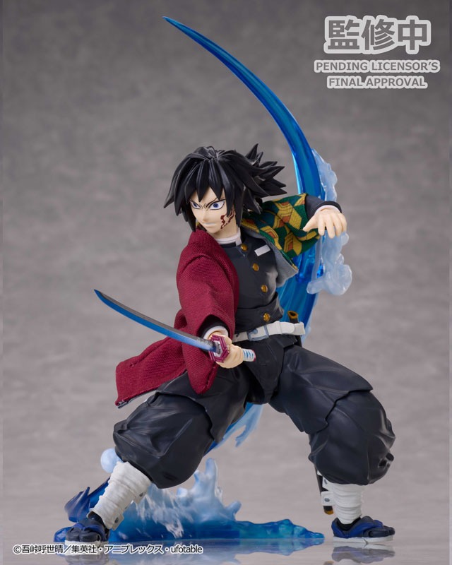 BUZZmod. Action Figure 1/12 Giyu Tomioka - Ver 2. Kimetsu no Yaiba By ANIPLEX+