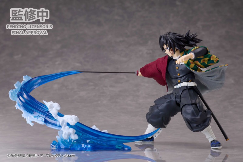 BUZZmod. Action Figure 1/12 Giyu Tomioka - Ver 2. Kimetsu no Yaiba By ANIPLEX+