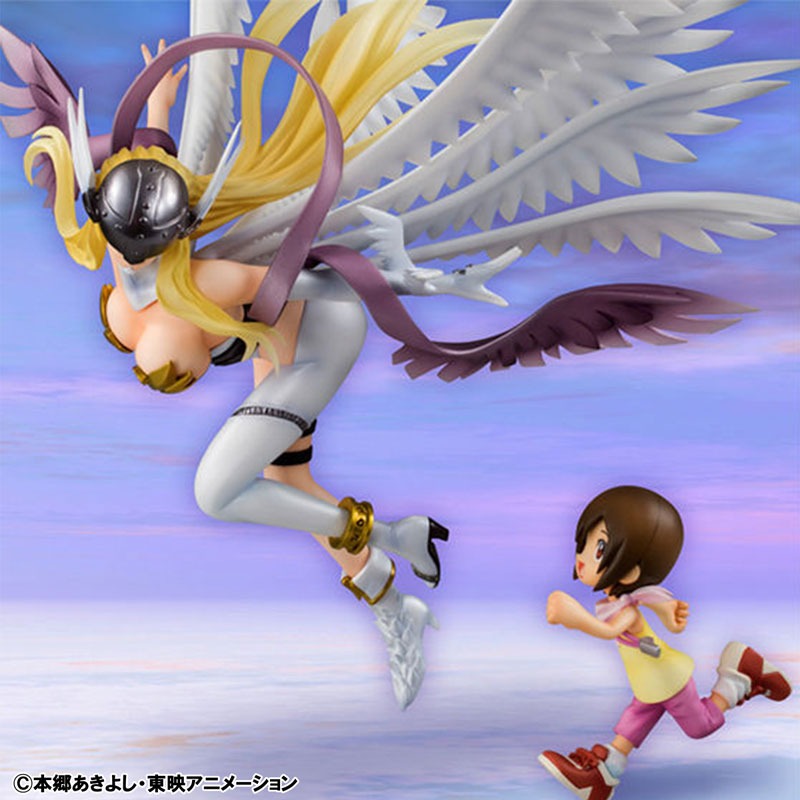 GEM G.E.M. Series Figure Angewomon & Yagami Hikari - Digimon Adventure By MegaHouse