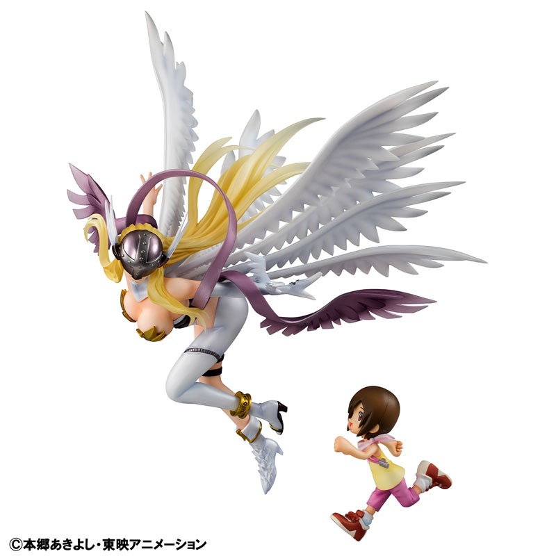 GEM G.E.M. Series Figure Angewomon & Yagami Hikari - Digimon Adventure By MegaHouse
