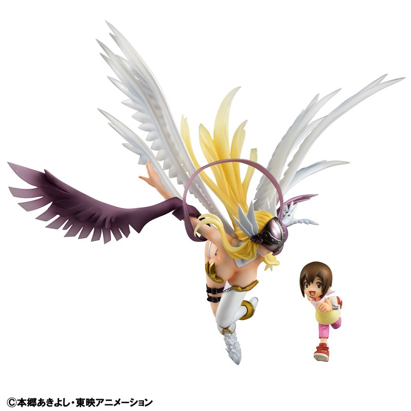 GEM G.E.M. Series Figure Angewomon & Yagami Hikari - Digimon Adventure By MegaHouse