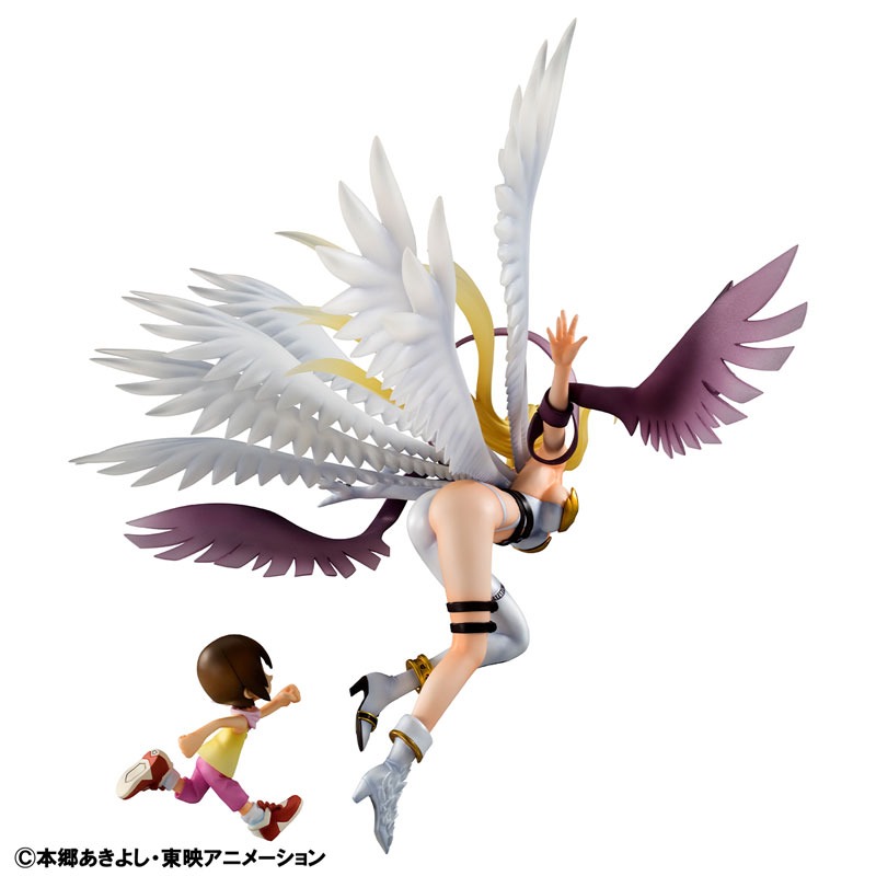 GEM G.E.M. Series Figure Angewomon & Yagami Hikari - Digimon Adventure By MegaHouse