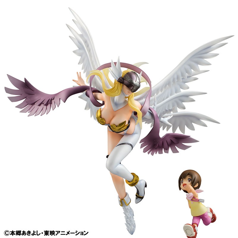 GEM G.E.M. Series Figure Angewomon & Yagami Hikari - Digimon Adventure By MegaHouse