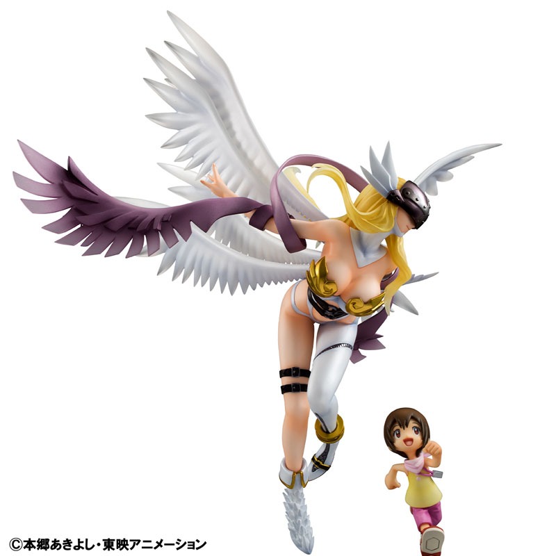 GEM G.E.M. Series Figure Angewomon & Yagami Hikari - Digimon Adventure By MegaHouse