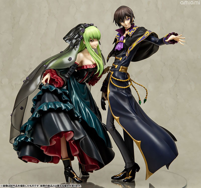 Precious G.E.M Figure L.L. / Lelouch Lamperouge & C.C. - 20th Anniversary Ver. Code Geass By MegaHouse