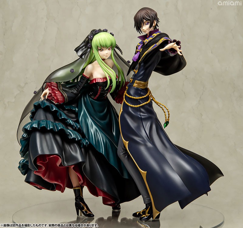 Precious G.E.M Figure L.L. / Lelouch Lamperouge & C.C. - 20th Anniversary Ver. Code Geass By MegaHouse