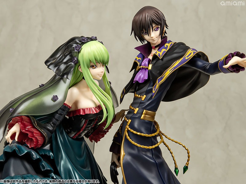 Precious G.E.M Figure L.L. / Lelouch Lamperouge & C.C. - 20th Anniversary Ver. Code Geass By MegaHouse