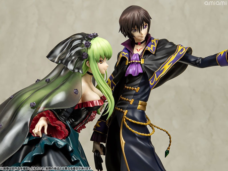 Precious G.E.M Figure L.L. / Lelouch Lamperouge & C.C. - 20th Anniversary Ver. Code Geass By MegaHouse