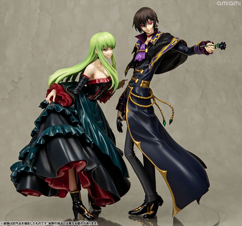 Precious G.E.M Figure L.L. / Lelouch Lamperouge & C.C. - 20th Anniversary Ver. Code Geass By MegaHouse