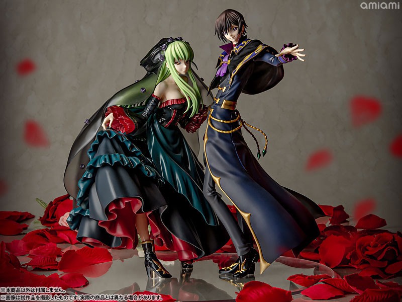 Precious G.E.M Figure L.L. / Lelouch Lamperouge & C.C. - 20th Anniversary Ver. Code Geass By MegaHouse