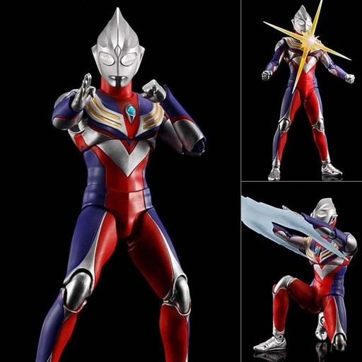 Image of SHF S.H.Figuarts Shinkocchou Seihou Ultraman Tiga Multi Type 30th Anniversary Edition - Ultraman Tiga By Bandai Spirits