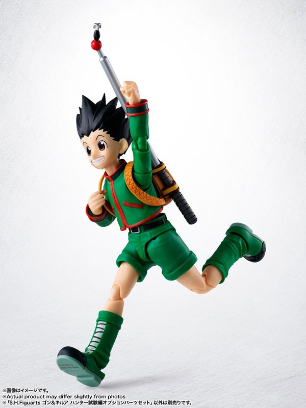 SHF S.H.Figuarts Gon & Killua Hunter Exam Arc Optional Part Set "Hunter x Hunter" By Bandai Spirits
