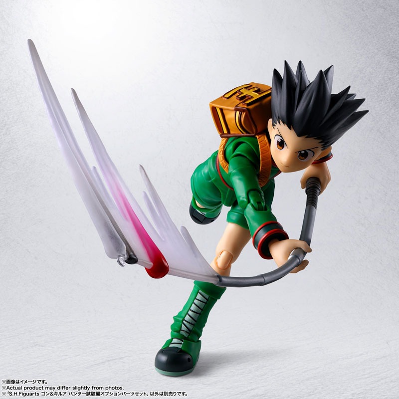 SHF S.H.Figuarts Gon & Killua Hunter Exam Arc Optional Part Set "Hunter x Hunter" By Bandai Spirits