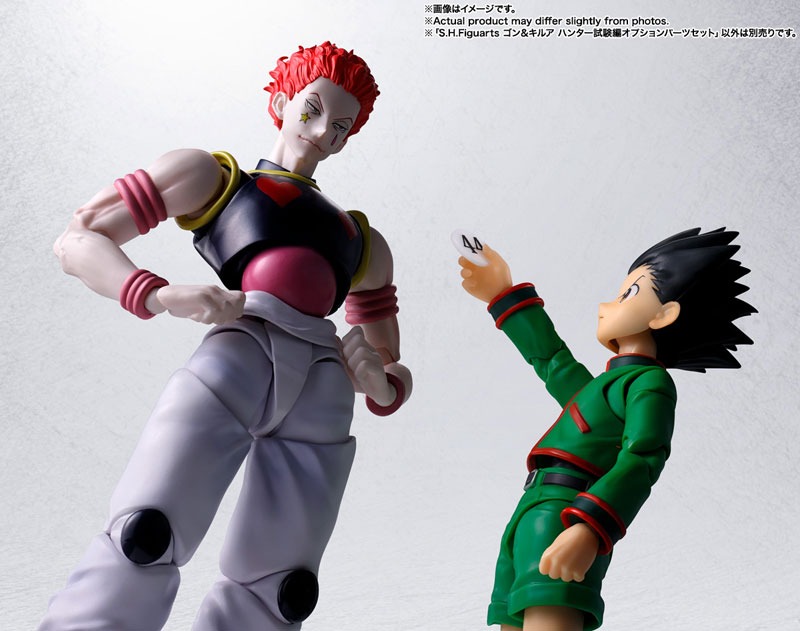 SHF S.H.Figuarts Gon & Killua Hunter Exam Arc Optional Part Set "Hunter x Hunter" By Bandai Spirits