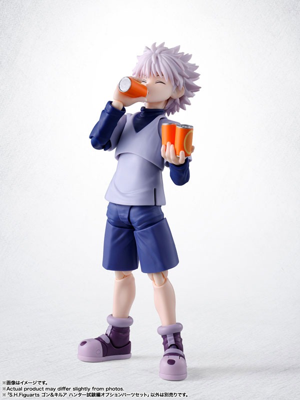 SHF S.H.Figuarts Gon & Killua Hunter Exam Arc Optional Part Set "Hunter x Hunter" By Bandai Spirits