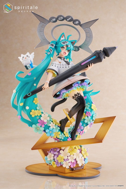 Scaled Figure 1/7 Hatsune Miku - The Painter Ver. Vocaloid By Spiritale