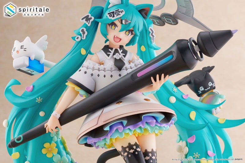 Scaled Figure 1/7 Hatsune Miku - The Painter Ver. Vocaloid By Spiritale