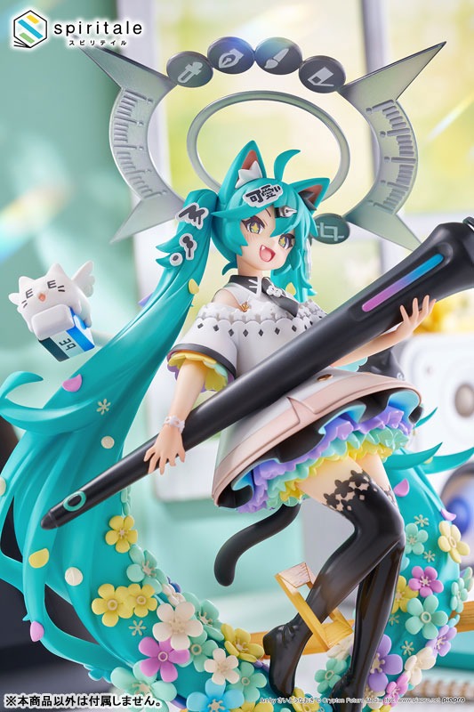 Scaled Figure 1/7 Hatsune Miku - The Painter Ver. Vocaloid By Spiritale