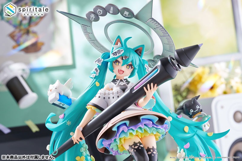 Scaled Figure 1/7 Hatsune Miku - The Painter Ver. Vocaloid By Spiritale