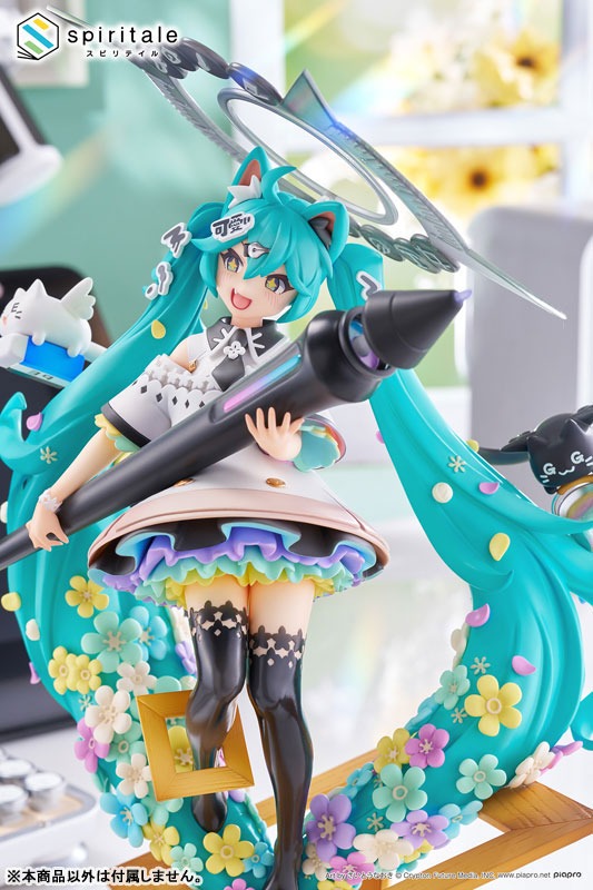 Scaled Figure 1/7 Hatsune Miku - The Painter Ver. Vocaloid By Spiritale