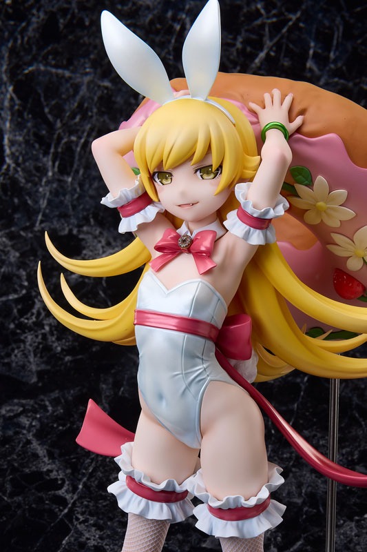 Scaled Figure 1/4 Oshino Shinobu - White Bunny Ver. Monogatari Series By A Dimension
