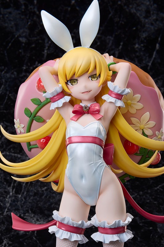 Scaled Figure 1/4 Oshino Shinobu - White Bunny Ver. Monogatari Series By A Dimension