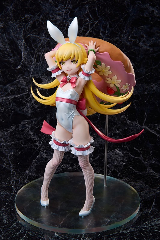 Scaled Figure 1/4 Oshino Shinobu - White Bunny Ver. Monogatari Series By A Dimension