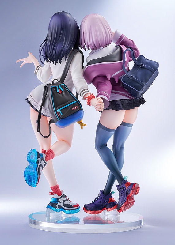 Scaled Figure 1/7 Takarada Rikka & Shinjo Akane - SSSS.GRIDMAN Illustration by toridamono By Good Smile Company