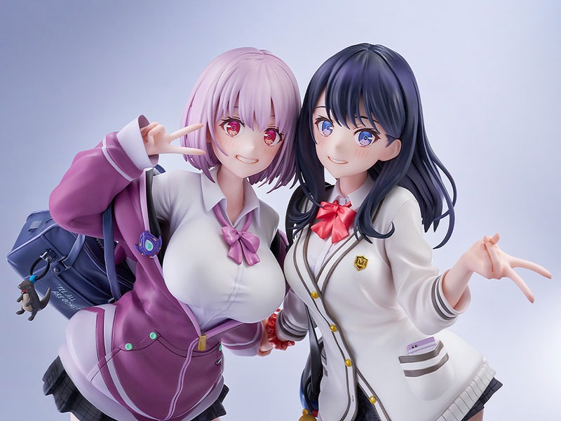 Scaled Figure 1/7 Takarada Rikka & Shinjo Akane - SSSS.GRIDMAN Illustration by toridamono By Good Smile Company