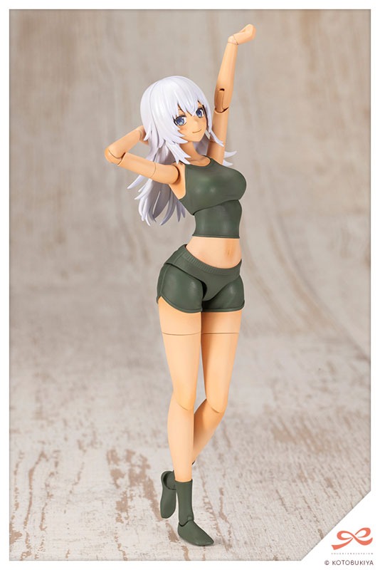 Sousai Shoujo Teien Plastic Model 1/10 Training Wolf By Kotobukiya