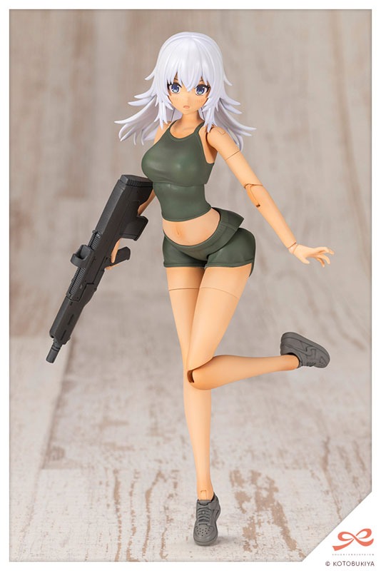 Sousai Shoujo Teien Plastic Model 1/10 Training Wolf By Kotobukiya