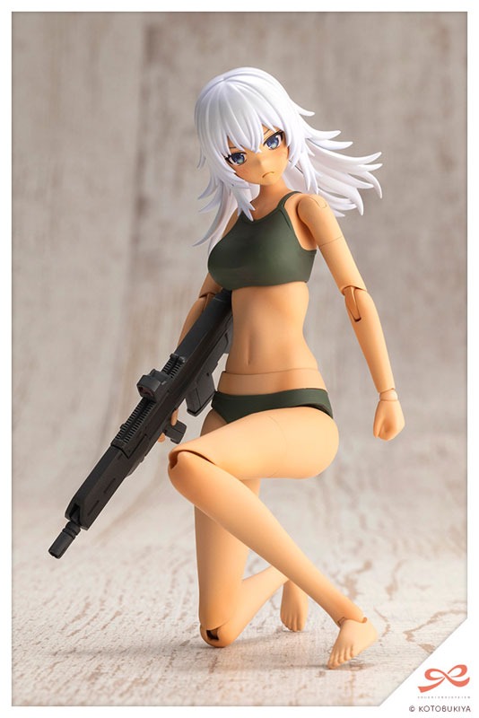 Sousai Shoujo Teien Plastic Model 1/10 Training Wolf By Kotobukiya