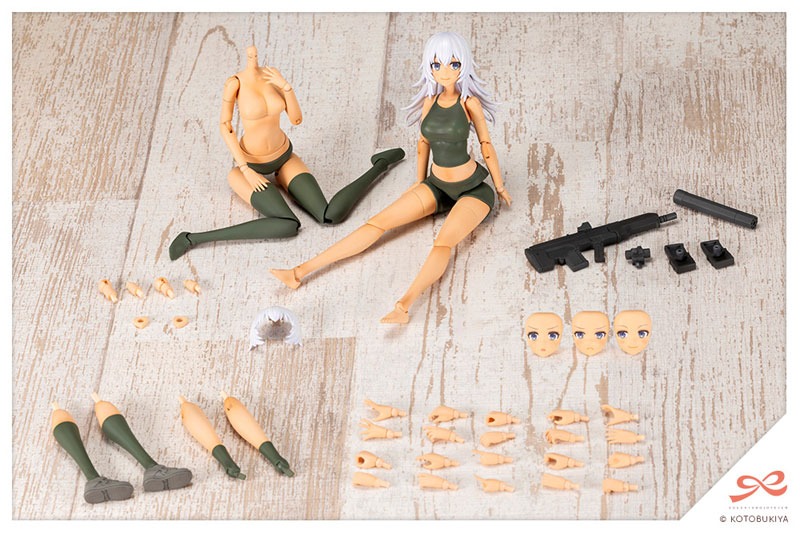 Sousai Shoujo Teien Plastic Model 1/10 Training Wolf By Kotobukiya
