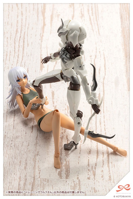 Sousai Shoujo Teien Plastic Model 1/10 Training Wolf By Kotobukiya